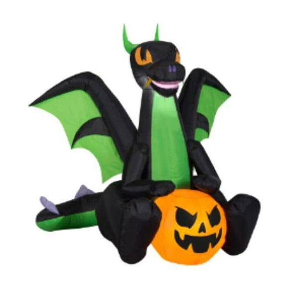 Airblown Inflatables G08 227906X Dragon avec Jack-O-Lantern