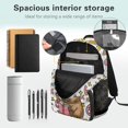 thumbnail image 7 of HUIACONG 4Pcs Kids School Backpack for Girls, School Capybara Bookbag with Water Bottle Cover, Lunch Bag Set for Girls Teens, Adorable Girl Backpacks for Schools, 7 of 7