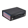 thumbnail image 2 of POINTERTECK Accordian File Folder Organizer 24 Pockets Expanding File Case with Cover A4 Letter Size Document Organizer Rainbow Color for Home Office School, 2 of 7