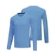 thumbnail image 4 of pstuiky mangas largas para hombre, Camiseta informal de moda para hombre, color liso, para correr, fitness, alta elasticidad, manga larga, cuello redondo, para ejercicio camisetas de hombre xxxl, 4 of 7