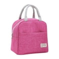 thumbnail image 3 of Huayishang Lunch Box for Women Meal Bag, Reusable Bag, Beach Cooler Bag, Lunch Bag Cooler Bag, Office School Picnic Beach Leakproof Lunch Box, Kitchen Essentials Clearance Sale Hot Pink, 3 of 4