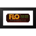 thumbnail image 2 of Anonymous 18x9 Black Modern Framed Museum Art Print Titled - Flo Brand Citrus Label (1940s), 2 of 5