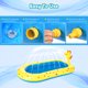 thumbnail image 2 of Fuente Pulverizadora 170 * 103 cm / 67 * 41 pulgadas Gran piscina de aspersores inflables para niños Lindo dinosaurio Salpicaduras de agua Almohadilla de juego Piscina Verano Juguetes acuáticos Piscin Abody Fuente Pulverizadora, 2 of 7
