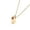 Gold-color, variant on Customizable Angel Charm Name Pendant Birthstones Necklace Stainless Steel First Communion Jewelry For Women