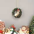 thumbnail image 4 of Navidad Animal PEQUEÑO guirnalda columpio adorno colgante decoración para X BRILLAR  Rojo Verde, 4 of 5