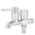 thumbnail image 1 of Dual Use Faucet,G1/2in Single Cold Double Water Faucet Bathroom Accessories Optimized for Excellence, 1 of 12