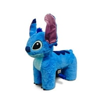 Disney Stitch 6-Volt Plush Electric Ride-On by Dynacraft for Ages 18 Months to 3 Years, 1 Count