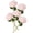 Pink, variant on 5PCS 15.4In Artificial Hydrangea Silk Flowers Bouquet Faux Hydrangea Stems for Wedding Centerpieces Home Decor (White, 5)