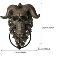 thumbnail image 2 of Ruiboury Demon Door Knocker Small Scene Layout Outdoor Hanging Decor Doors Decorations Hardware Accessory Gate Ornament, 2 of 6
