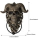 thumbnail image 4 of Aldaba de puerta Demon Bewildely para el hogar, diseño de escena de tamaño pequeño, Decoración colgante para exteriores, 4 of 6