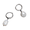 Silver, variant on Baroque Pearl Earrings Dangle Ear Studs Earrings For Women Jewelry Gift for Wife Girlfriend Mother, Gold