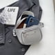 thumbnail image 2 of Bolsa De Pecho Frauen Casual Brust Tasche Multi-Reißverschluss Schulter Tasche Weibliche Satchel Tasche (Silber), 2 of 8
