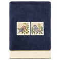 thumbnail image 4 of Authentic Hotel and Spa  Turkish Cotton Belinda 4PC Towel Set Marine, 4 of 5