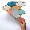 thumbnail image 4 of Mosaicowall 10-Sheet Peel and Stick Tile - 11.9"x11.8" Premium Kitchen Self Adhesive Backsplash Tile, 4 of 4