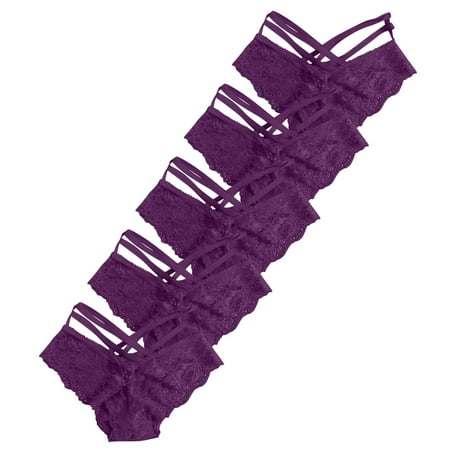 Bigersell Maternity Underwear Clearance Plus Size Underwear Women Seamless Panty Style P-1508 Polyester Bikini Panties Thong Underwear Ladies Briefs High Waist Women s Bikini Panties Purple 4Xl