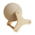 thumbnail image 2 of Bunblic Rabbit Scratching Ball Interactive Toy Furniture Protector,Sisal Bunny Scratcher Ball Rotating Ball for Rabbits Kittens Kitty S, 2 of 8