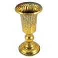 thumbnail image 5 of OUNONA Golden Iron Decorative Vase for Home Decor Unique Elegant Design Suitable for Flowers and Arrangements 6.5 inches tall, 5 of 8