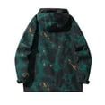 thumbnail image 3 of ManxiVoo Veste Élégante pour Femme Résistante à l'Eau Respirante Coupe-Vent de Printemps pour Usage Quotidien Mode de Rue Taille TG Vert, 3 of 6