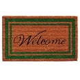 thumbnail image 1 of Home & More Border Welcome Doormat 18" x 30" (Green), 1 of 1