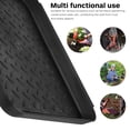 thumbnail image 2 of 2 Pcs Shoe Trays Wet Boot Tray Shoes Mat Tray With Raised Edge Plastic Trays Multi-Purpose Boot Tray For Entryway Indoor, 2 of 8