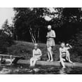 thumbnail image 2 of Eleanor Roosevelt And Missy Lehand Swimming At Val-Kill In Hyde Park History (36 x 24), 2 of 2