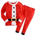 thumbnail image 1 of Conjunto de pijama navideño para niños, conjunto navideño de dos piezas para niños y niñas, 1 of 5
