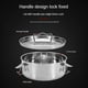 thumbnail image 5 of 2X Flan Pan Mold, Flan Maker de Acero Inoxidable con Tapa - Flan Maker para Olla de 6 Cuartos, 5 of 5