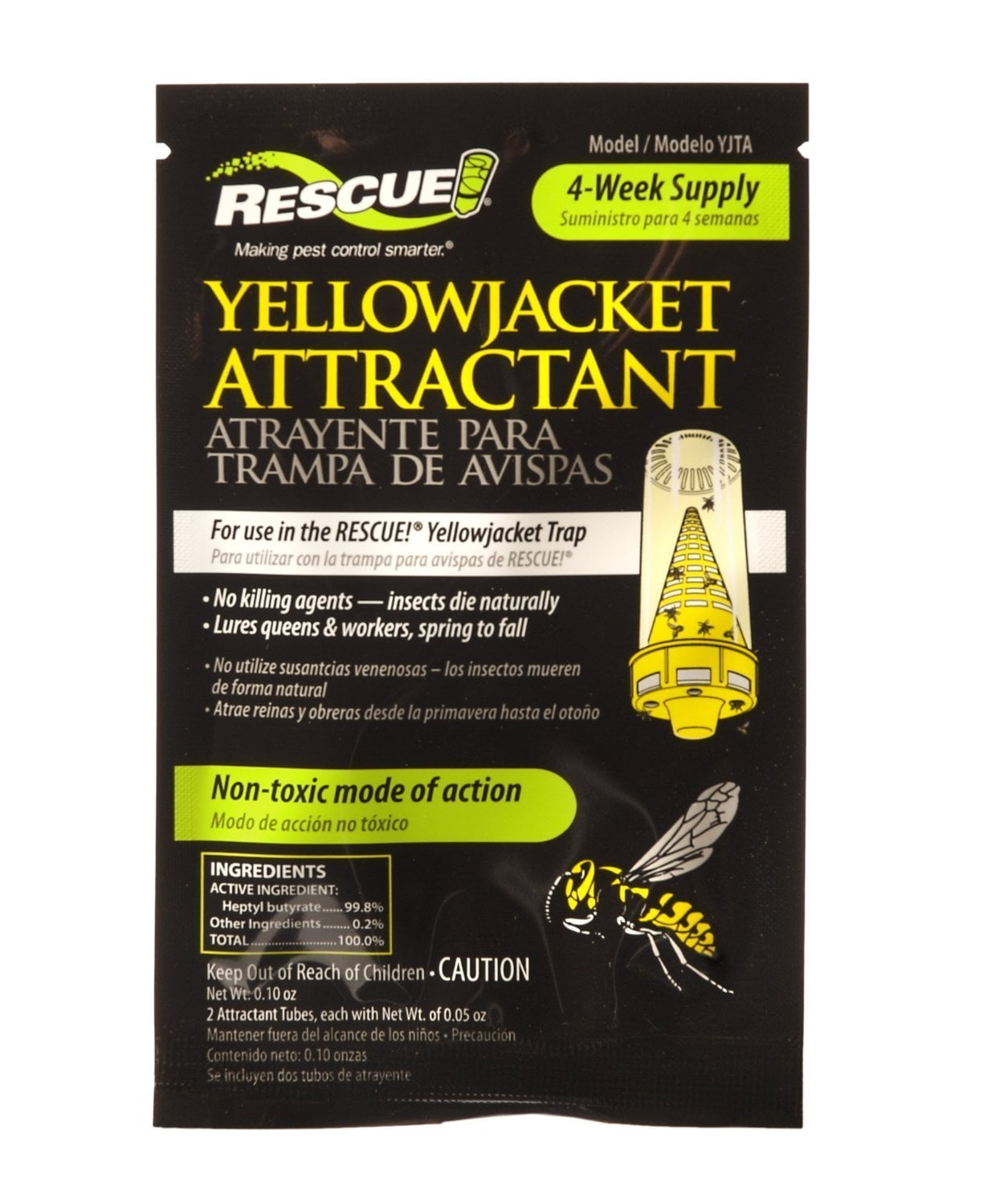 Rescue YJTADB36 Yellow Jacket 4 Week Attractant 2Pack
