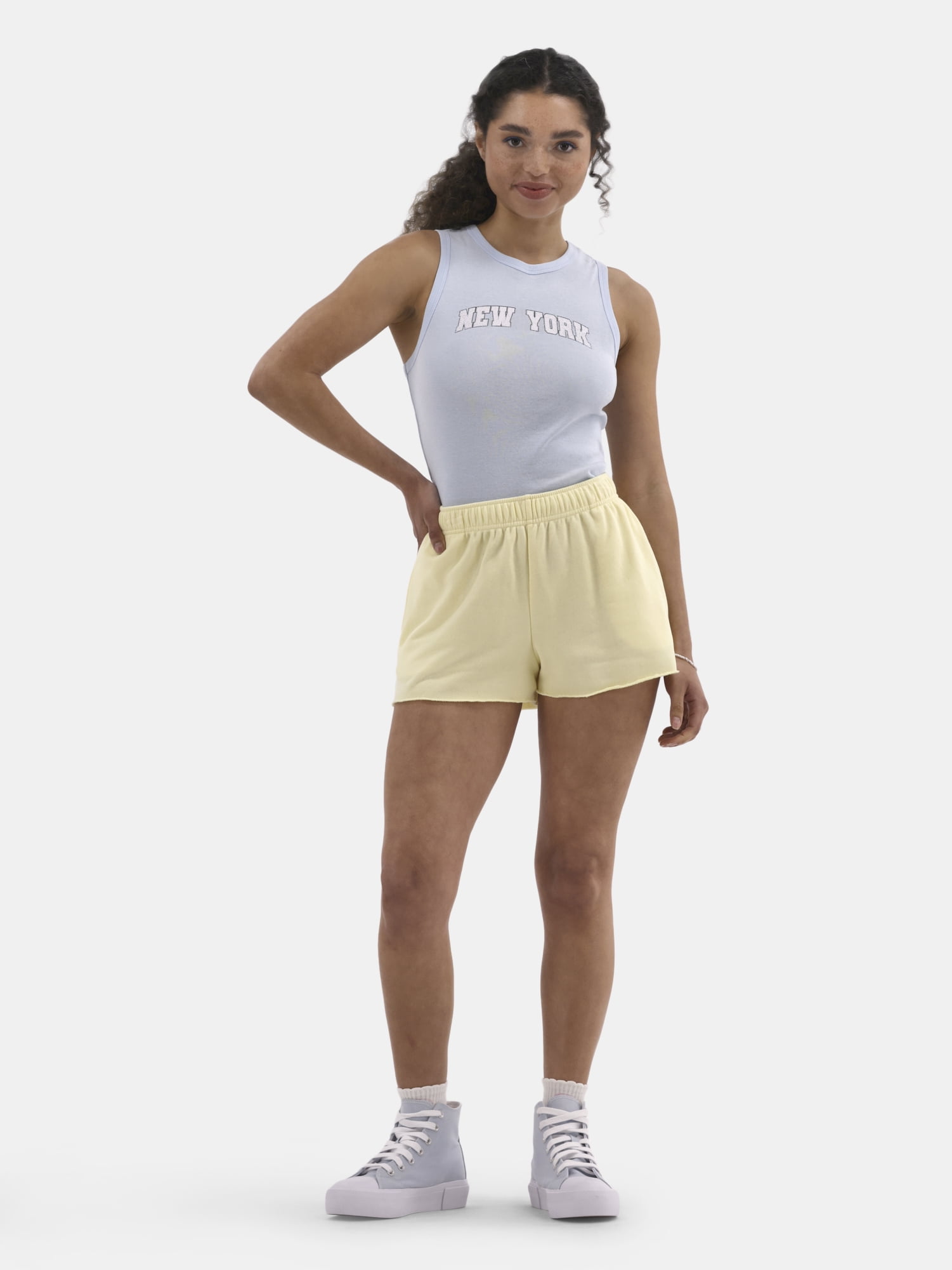 No Boundaries French Terry Shorts, 2'' Inseam, Women’s