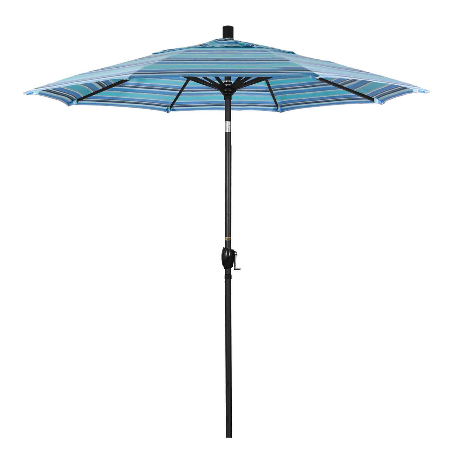 California Umbrella 7.5 ft. Aluminum Push Button Tilt Sunbrella Market