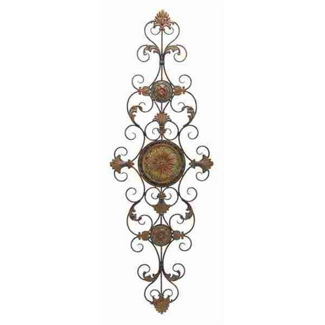 Benzara 42752 Metal Scroll Decor For Everlasting Decoration