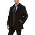 thumbnail image 5 of Adam Baker Men's Coat, Wool Coat, Wool Blend Classic Fit Overcoat - Top Coat with Bib, Big & Tall Sizes, Formal & Casual Coat, 5 of 5