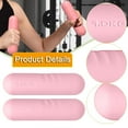 thumbnail image 6 of Dualoai 2-Piece Dumbbell Weight Bar Set for Kids And Adults, Non-Slip Silicone Cast Iron Lifting Hand Weights, Dumbbell Set for Running, Pilates, And Pink, 6 of 9