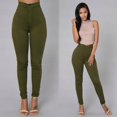 thumbnail image 5 of Womens Denim Skinny Pants Ladies High Waist Stretch Jeggings Slim Pencil Trousers, 5 of 6