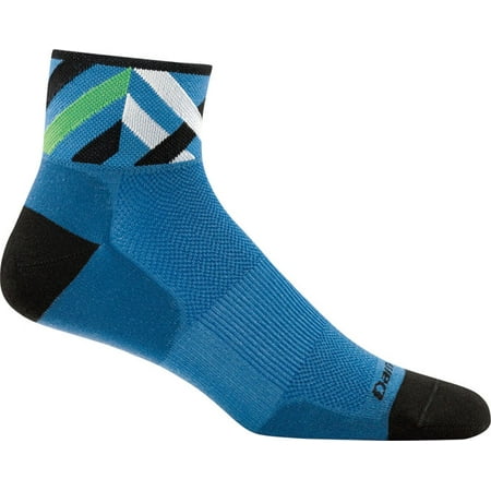 Darn Tough Vermont Graphic 1/4 Ultra Light Men s Sock Marine LG