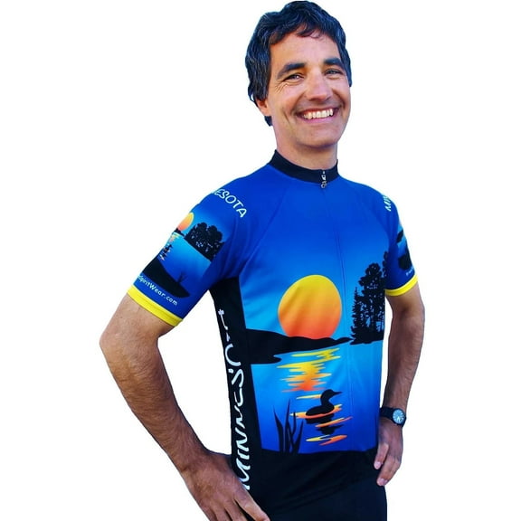 Free Spirit Bike Jerseys Minnesota Cycling Jersey
