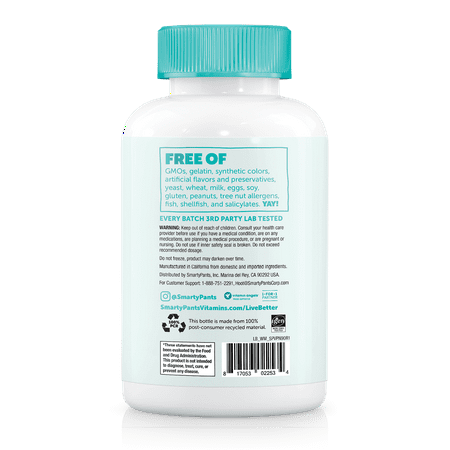 SmartyPants Gummy Vitamins Select Prenatal Multivitamin, 30 Day Supply - ONLY AT WALMART