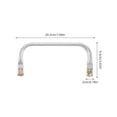 thumbnail image 4 of Shisuyan 2pcs Square Aluminum Purse Frame Kiss Lock Clasp Bag Frame for DIY Handbag Making Clutch Wallet Purse Sewing Bag Crafts Projects, 4 of 8