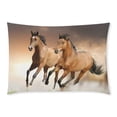 thumbnail image 1 of RYLABLUE Housse de Coussin Cheval Impression Recto-Verso 20x30 Pouces, 1 of 2