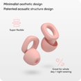 thumbnail image 4 of Audree Soft Ear plugs for Sleeping, Earplugs for Focus, Travel - Pink, 4 of 6