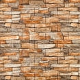 thumbnail image 1 of Gray 70x77cm PE Foam Self Adhesive 3D Wall Stickers Wallpaper, 1 of 7