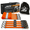 Orange, variant on JACO Tie Down Ratchet Straps (4 Pack) - 1 in x 15 ft | AAR Certified Break Strength (1,823 lbs) | Cargo Tie Down Set
