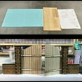 thumbnail image 1 of Kits de Pared de Puerta 1/35, Miniatura de Europeo Diorama Hecho de para Modelo de Arquitectura Materiales de Baoblaze Puerta de modelos de construcción, 1 of 8