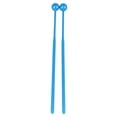 thumbnail image 2 of 2PCS Baguettes en Plastique Ensemble Tambour d'Exercice Bâtons avec Tête de Balle Conception Instrument de Musique Percussion Accessoires, 2 of 8