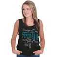 thumbnail image 4 of Faith Cross Hope Christian Jesus Plus Size Graphic Tank Top Brisco Brands 2X, 4 of 5