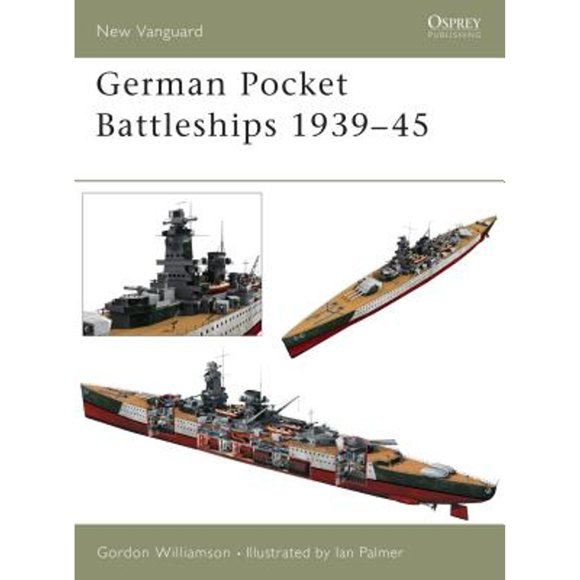 Pre-Owned German Pocket Battleships 1939-45 (Paperback 9781841765013) by Gordon Williamson