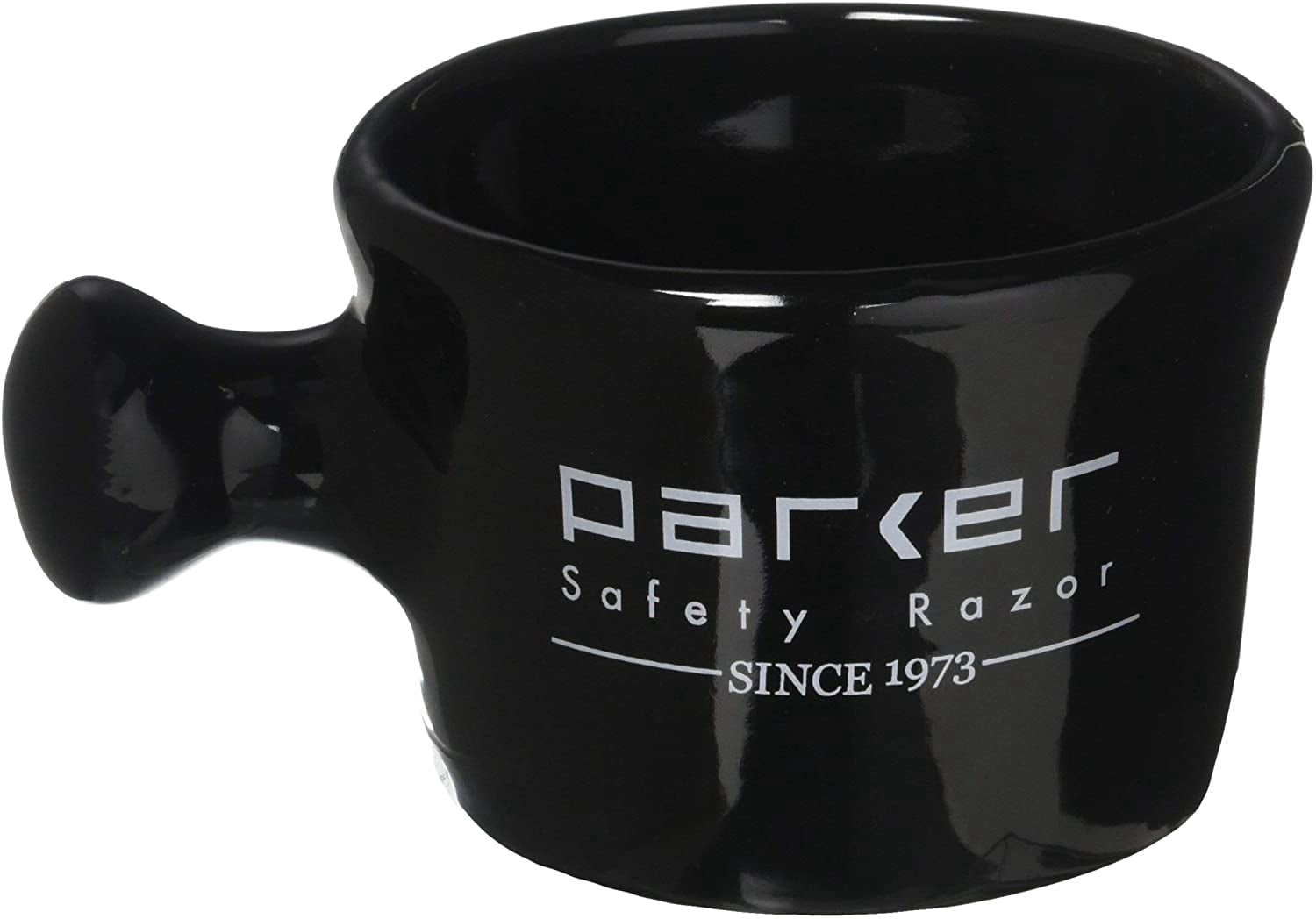 Parker Safety Razor Deluxe Stoneware Apothecary Shaving Mug for use