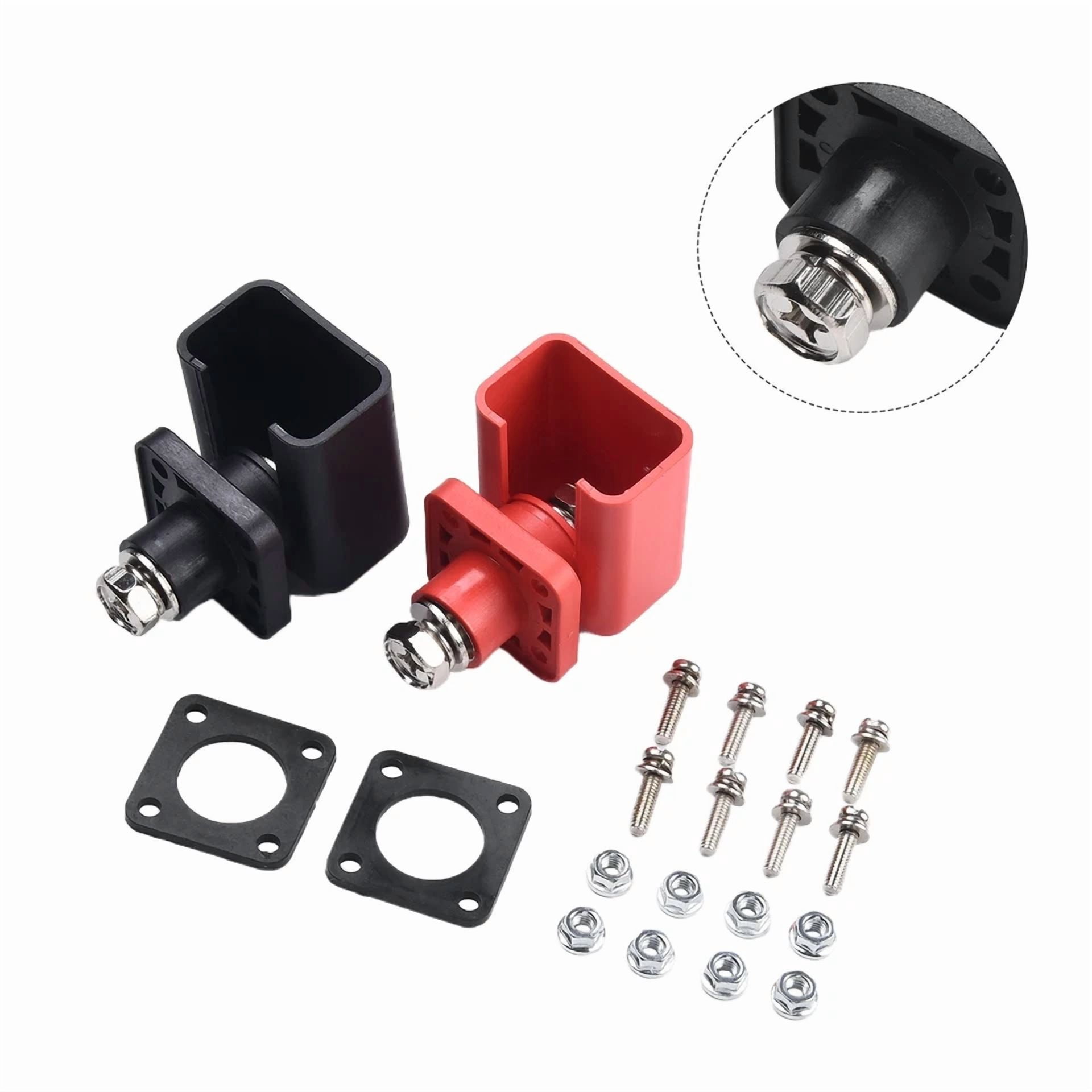 CRESTIN- 2X 200A High Current Energy Storage Terminal Battery Connector Terminal Block