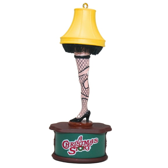 A Major Accident Act - A Christmas Story Leg Lamp 2013 Hallmark Ornament