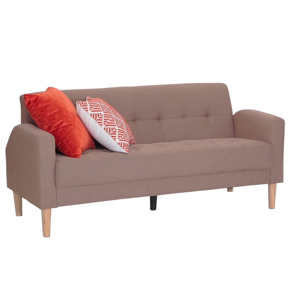 Viscologic Mid Century Modern Loveseat Sofa Couch Loveseats Viscologic Mid Century Modern Loveseat